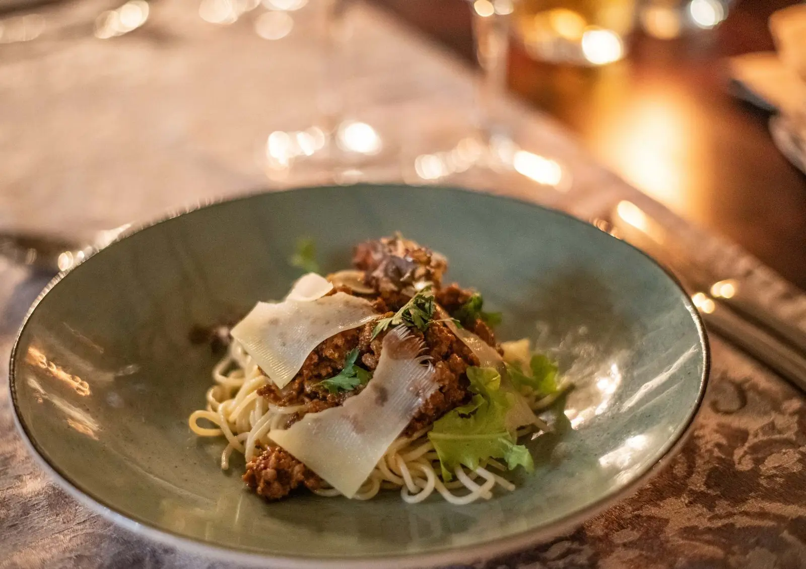 A beautifully presented dish at The Grove Restaurant